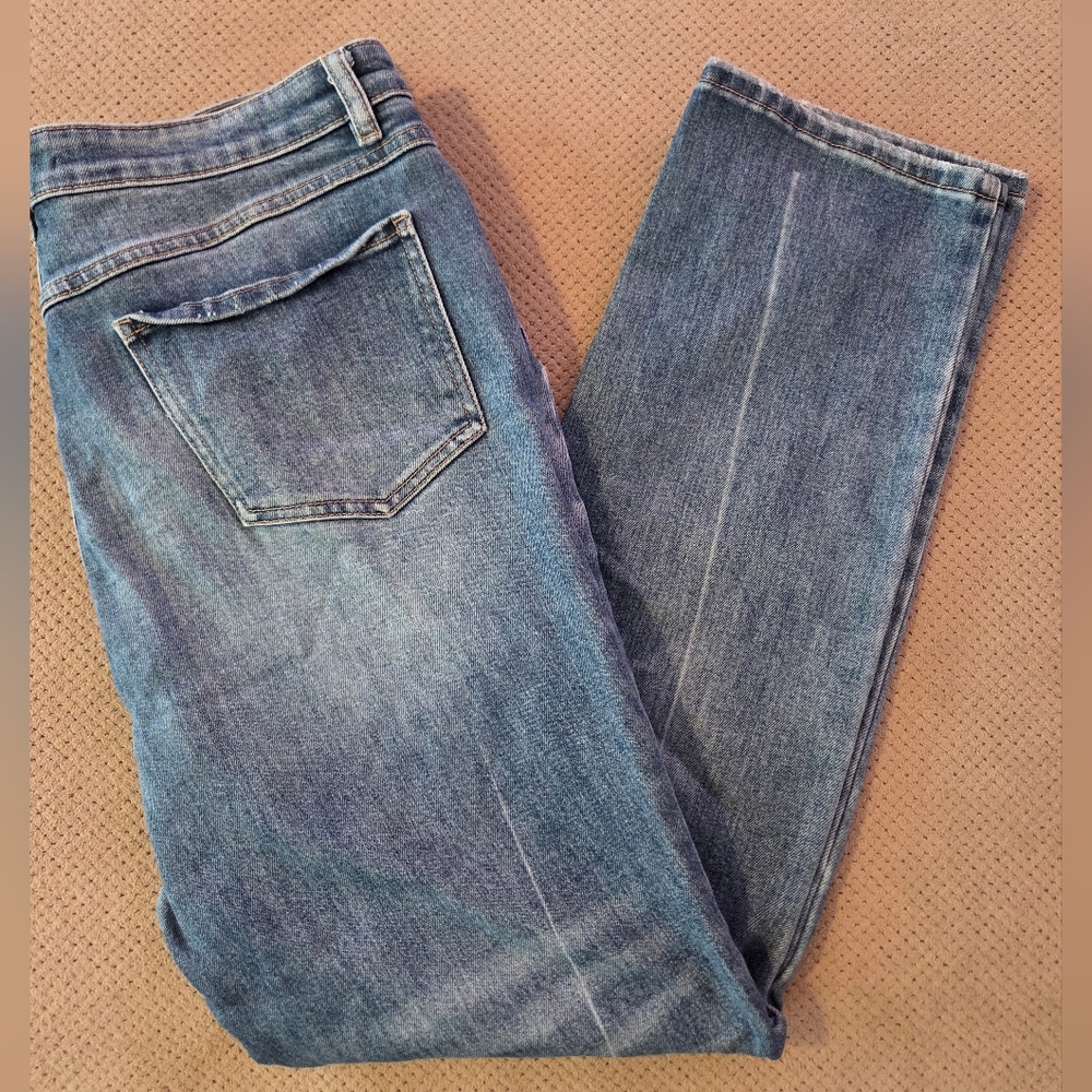 FDJ FRENCH DRESSING JEANS Suzanne women's size 10 blue jeans Preowned
